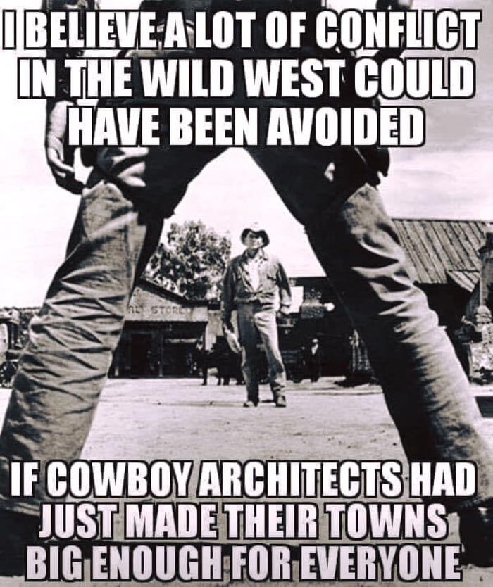 wild west meme